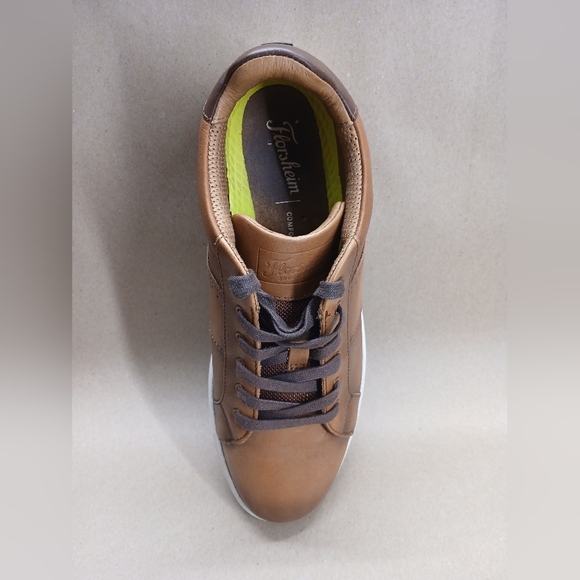 Florsheim Tan Leather Sneakers - Picture 8 of 13